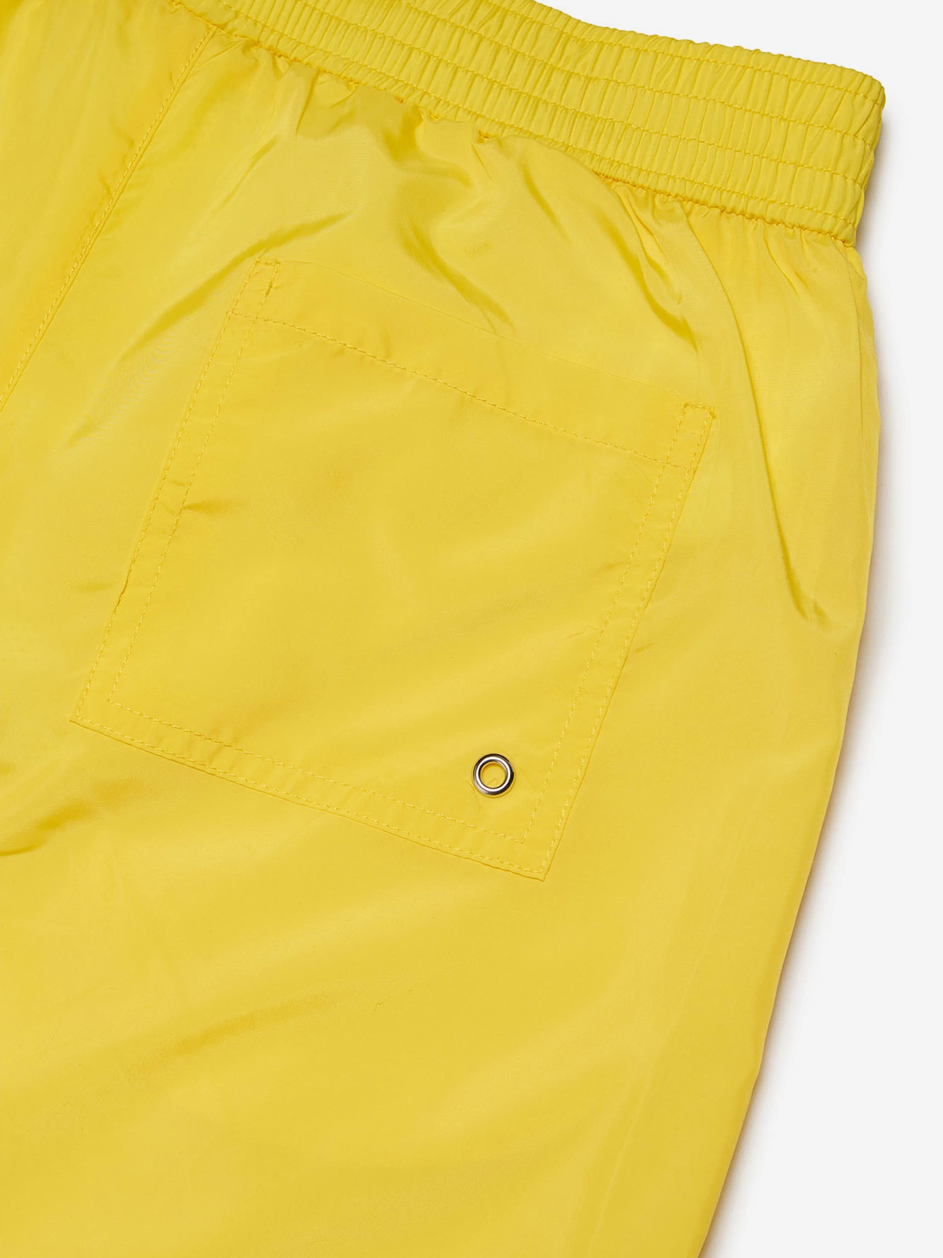 MARNI Boys Logo Swim Shorts in Yellow