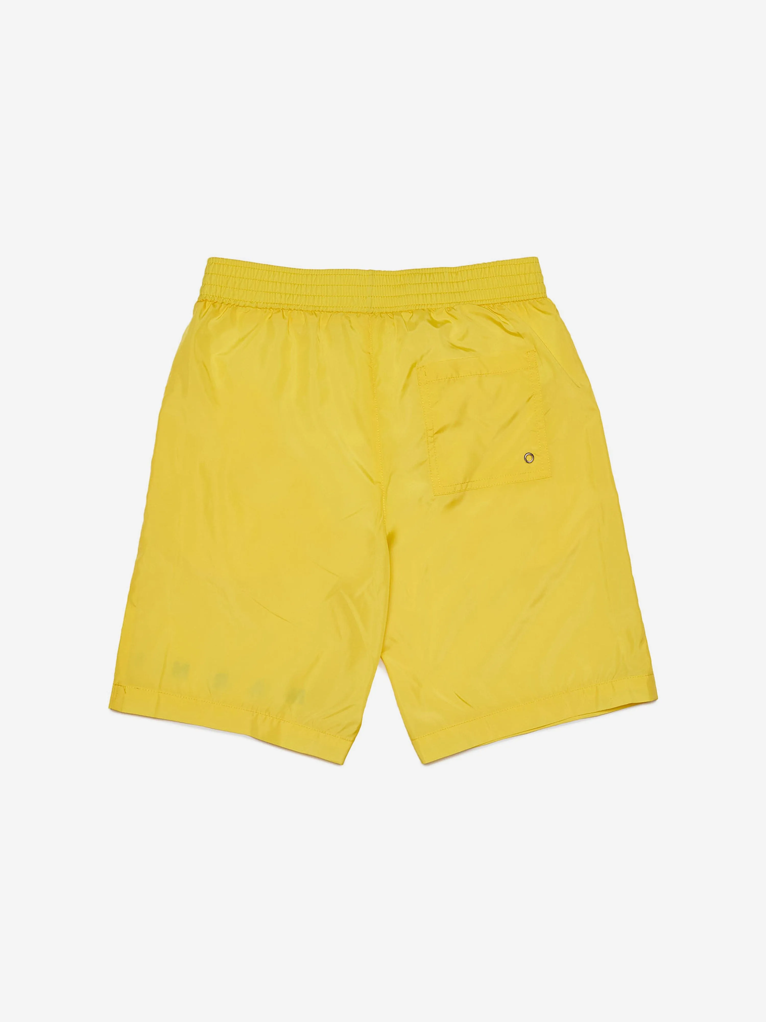 MARNI Boys Logo Swim Shorts in Yellow