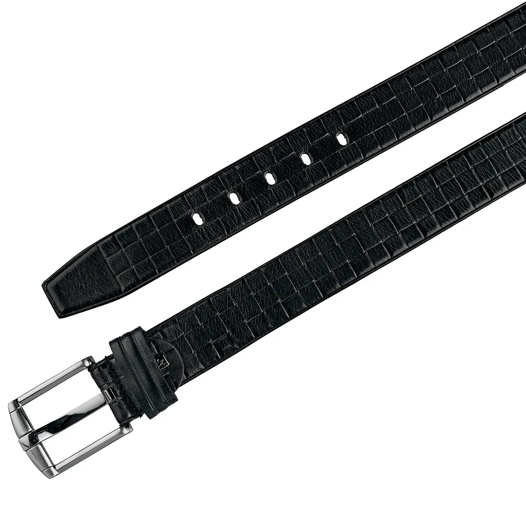 Men's Black Weave II Belt