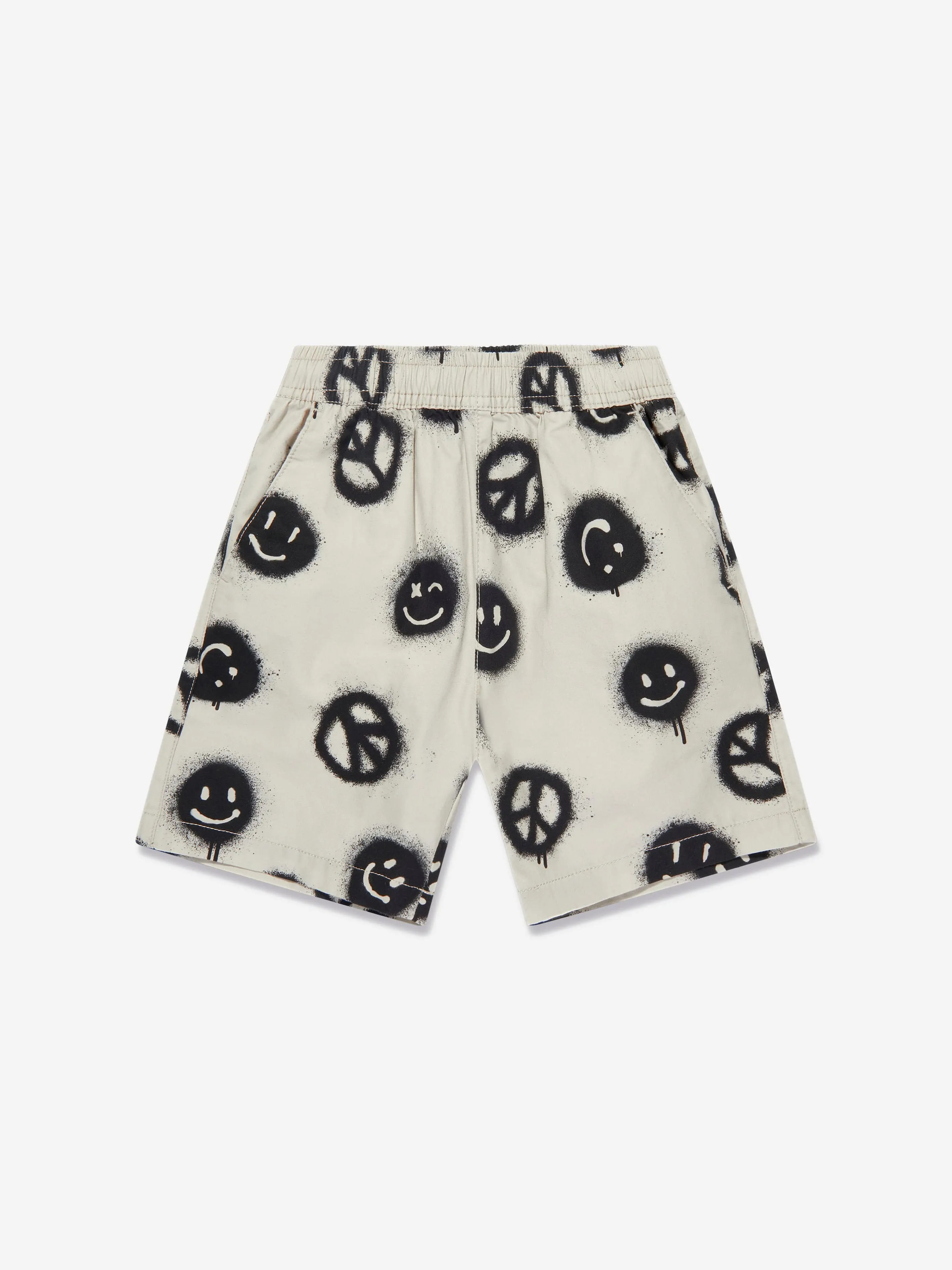 Molo Boys Avart Peace Shorts In White