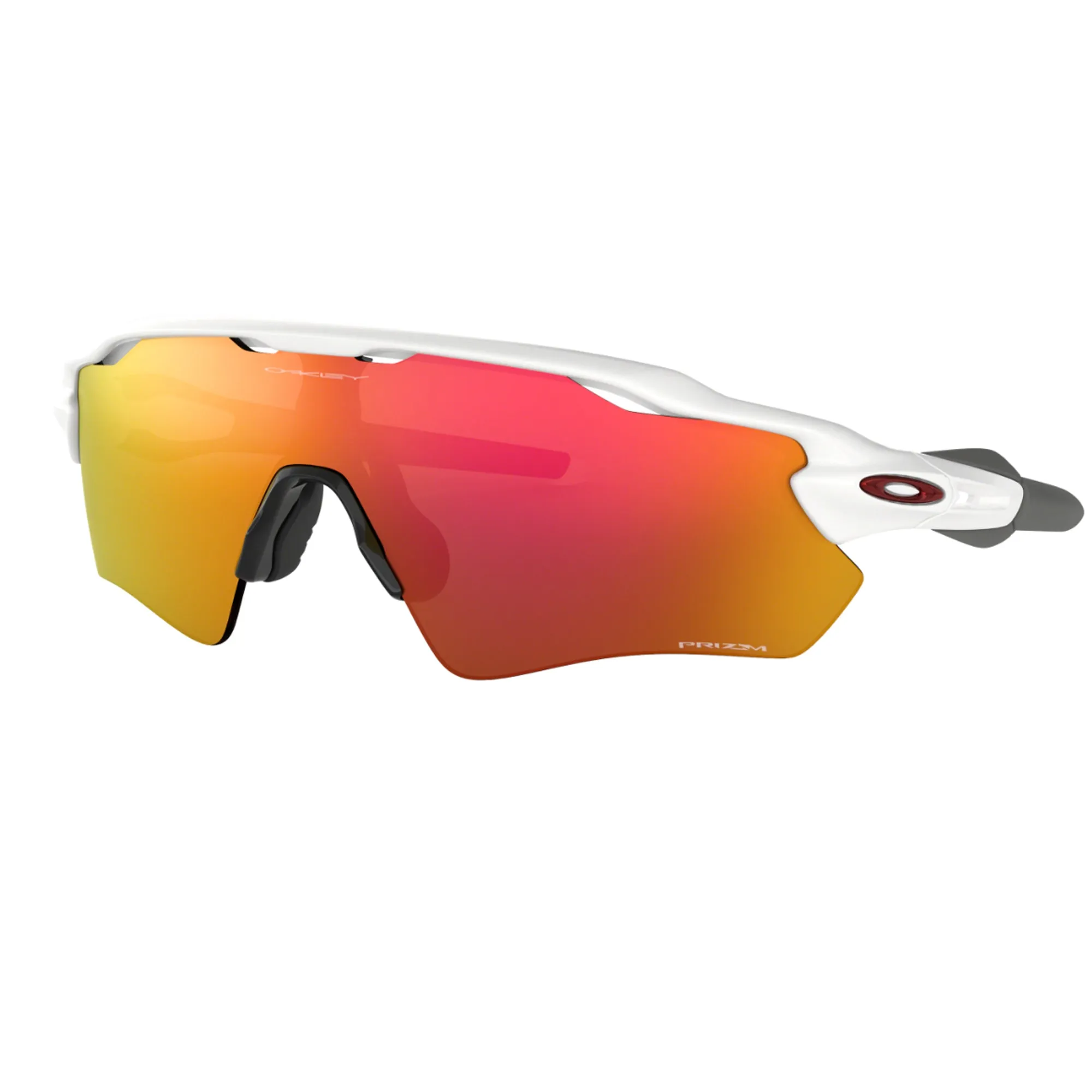 Oakley OO9208-7238 Radar EV Path Sunglasses Polished White Frame with Prizm Ruby Lens