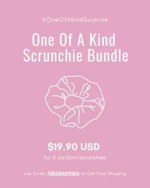 One Of A Kind Scrunchies Bundle