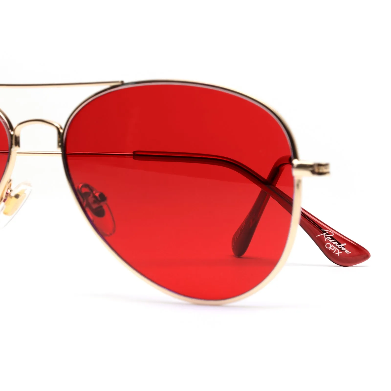 Red - Aviator Frame