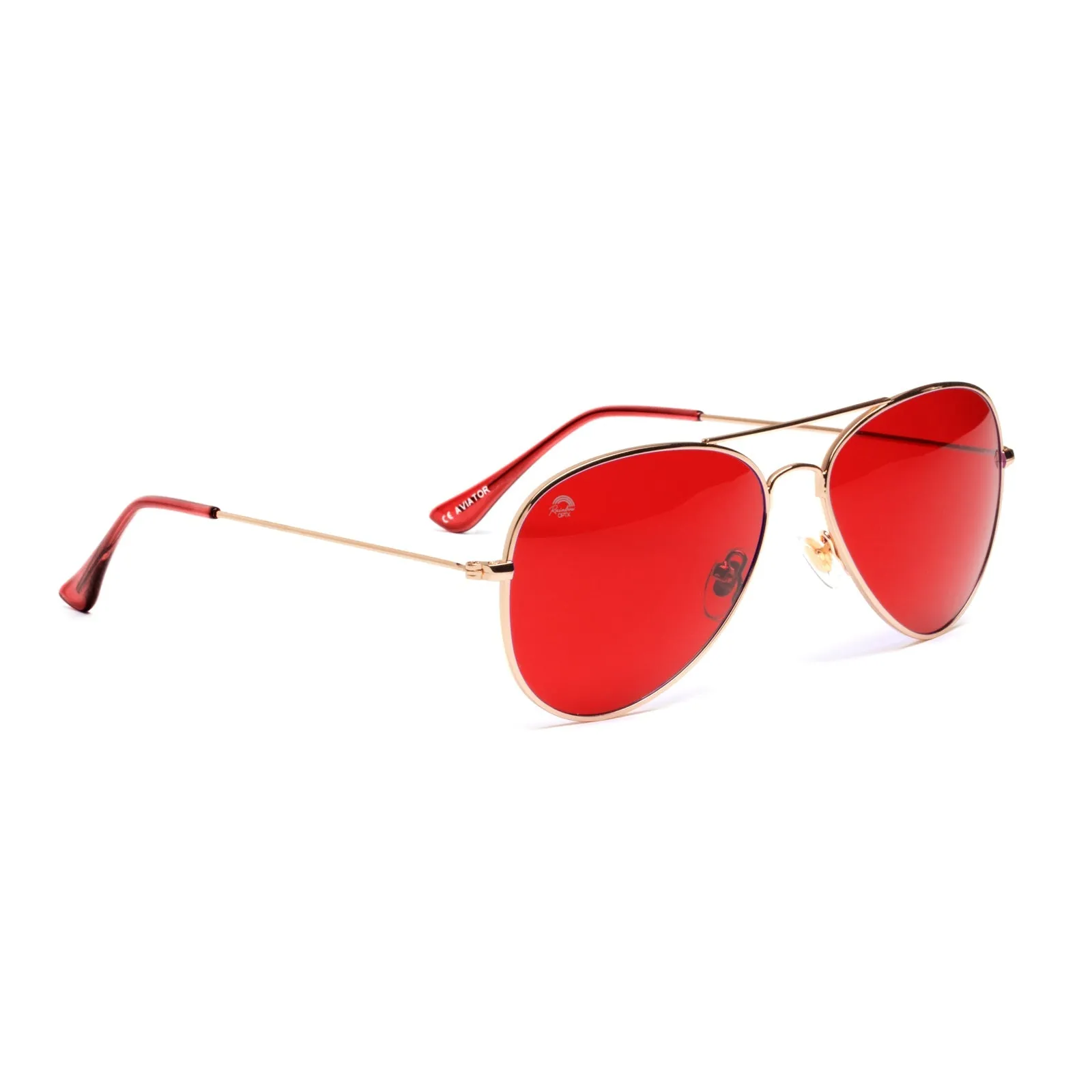 Red - Aviator Frame