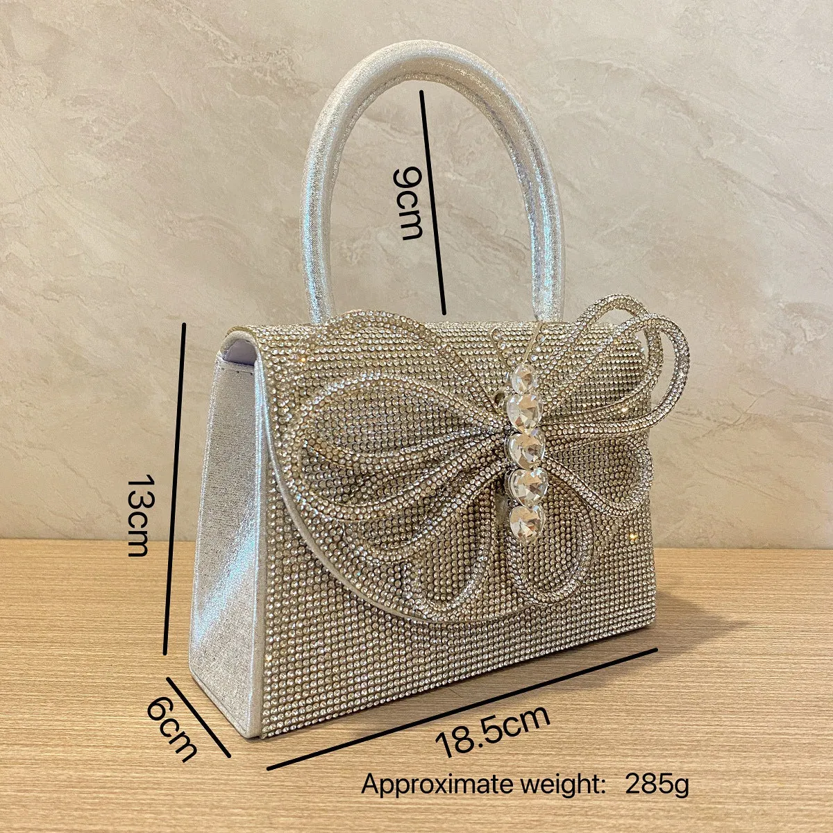 Rhinestone Butterfly Handbags