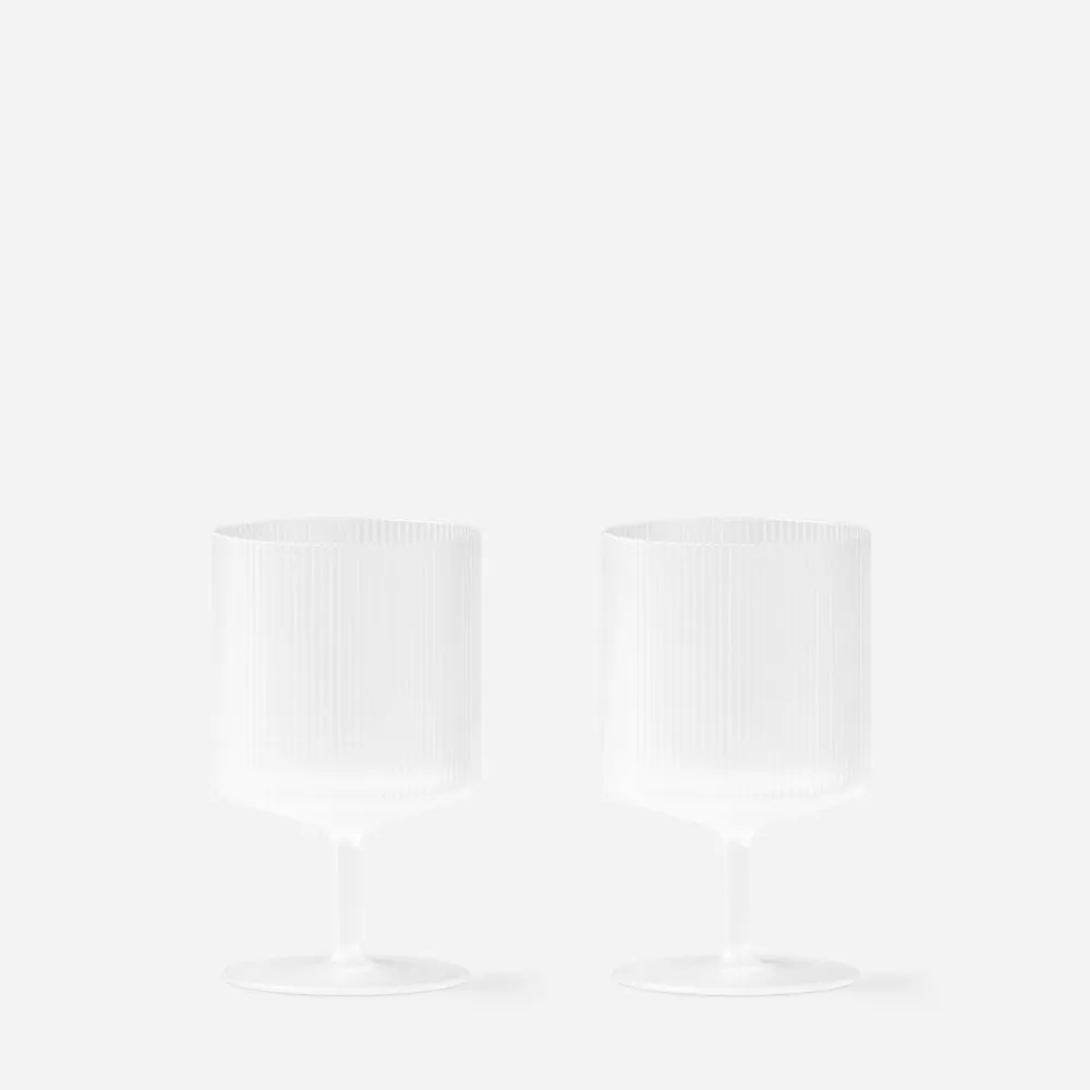 Ripple Wine Glasses Set of 2