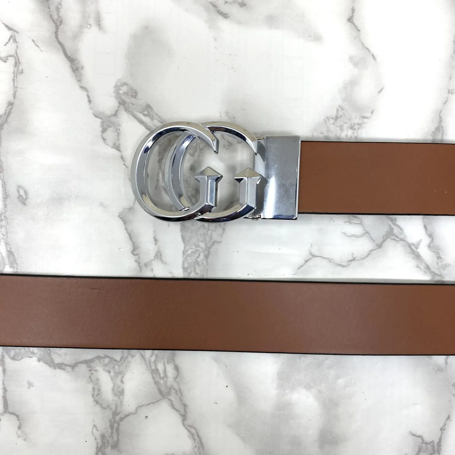 Stylish New Arrival GG Letter Pure Leather Belt-JonasParamount