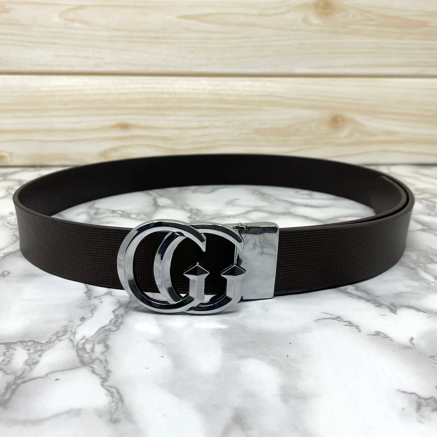 Stylish New Arrival GG Letter Pure Leather Belt-JonasParamount